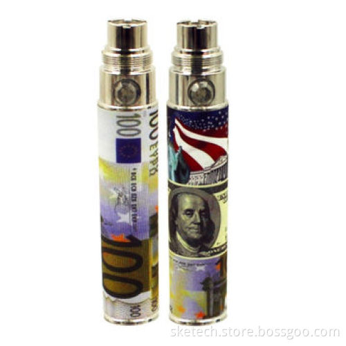 EGO flag battery, colorful battery, 650/900/1100mAh capacity, 2014 new model